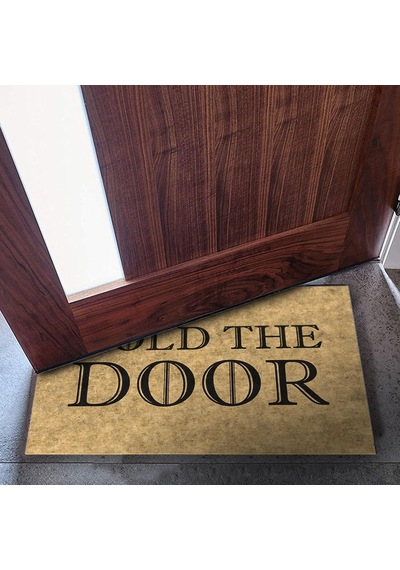 Kapı Önü Paspası - Modern Ve Şık Kapı Paspası Ev, Ofis Ve Dış Mekân Kullanımı İçin Hodor's Mat 45x65 Çok Renkli