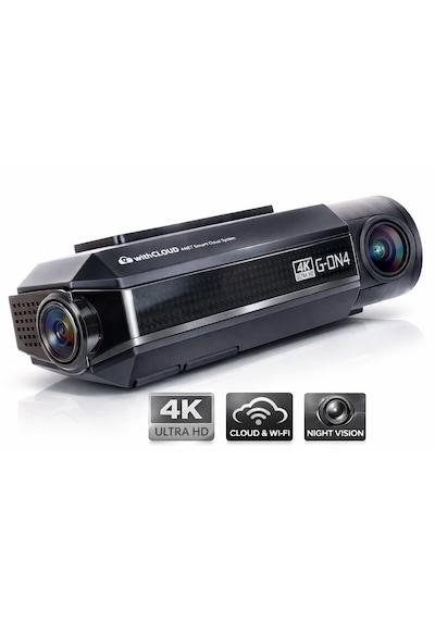 Gnet Gon4 Pro 4k Uhd 2 Kameralı Hdr Wi-fi Araç Kamerası