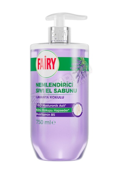 2 Adet Fairy Sıvı Sabun Lavanta 750 Ml