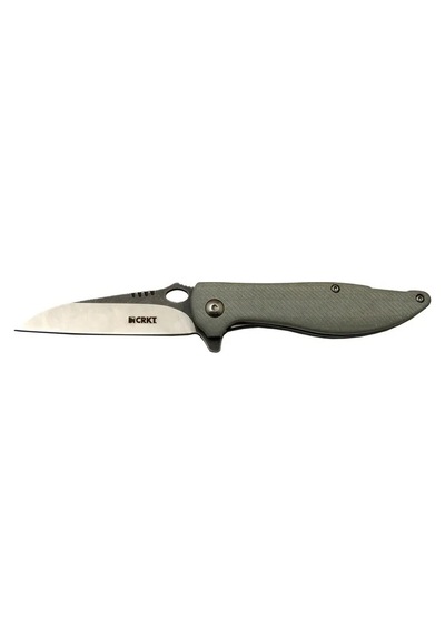 Crkt Lotus 1265 Gri Kamp / Outdoor Çakı 18cm - Yarı Otomatik, Kem