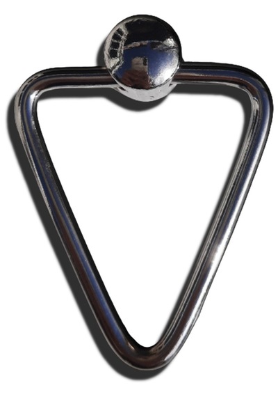 Çağlayan Metal Üçgen Sallama Kulp 4 Adet - Krom Krom