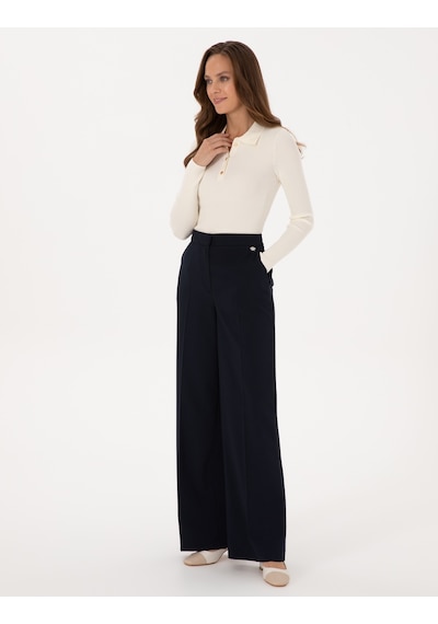 Pierre Cardin Kadın Lacivert Pantolon 50319006-vr033 Lacivert