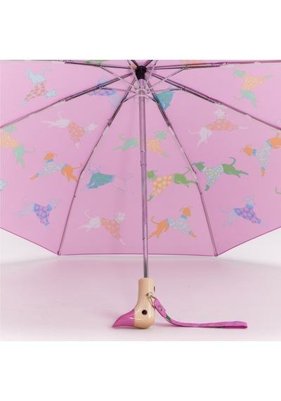 Original Duckhead Duck Kompakt Şemsiye Dogs İn Pink Pembe