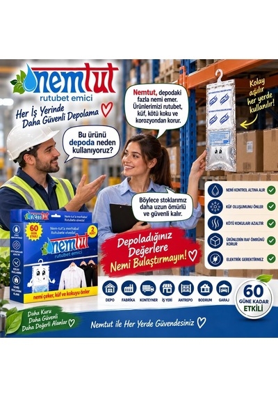 Nem Alıcı Rutubet Emici Koku Giderici Korozyon Önleyici 5 Kutu Içerisinde 10 Paket Diğer