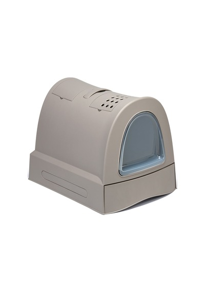 Nrzsnt Imac Zuma Torbalı Kapalı Kedi Tuvaleti Bej 56x40x42,5cm