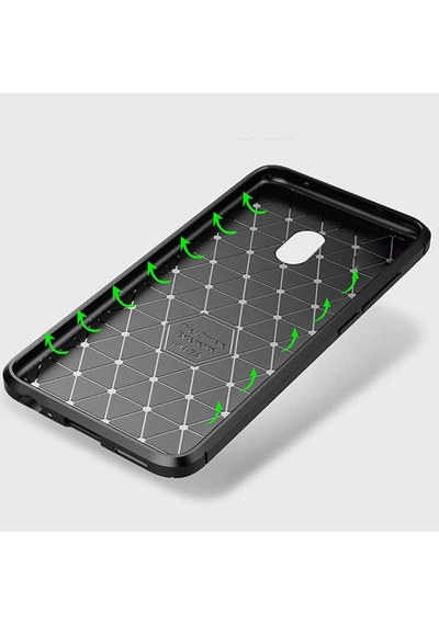 Xiaomi Redmi 8A Kilif Karbon Silikon Case 391302799