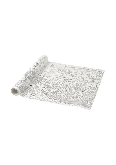 Ikea Sandlöpare Rulo Boyama Kağıdı, Beyaz, 10 M, Savanah