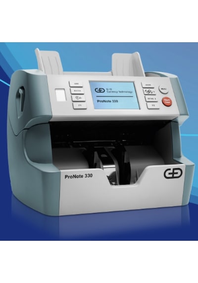 Giesecke+devrient Pronote 330 Tek Katlı, Çift Cıslı Banknot Sayma Makinesi 22 Ülke Parası, Alman Malı