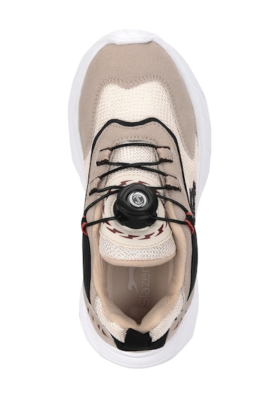 Slazenger Kortech F Unisex Çocuk Bej / Siyah Günlük Spor Ayakkabısı