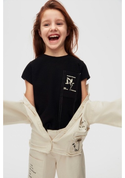 Xo Kids Kız Çocuk Gömlek 8-14 Yaş 38408 Krem