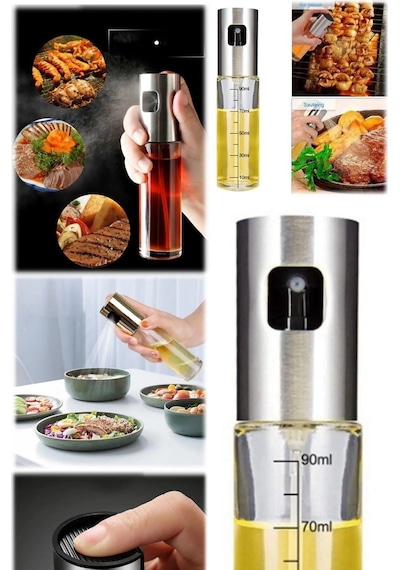 Mutfak Pişirme Yağı Pişirme Sprey Boş Şişe Sirke Şişe Yağ Dağıtma Pişirme Aracı Salata Barbekü Sprey Diğer