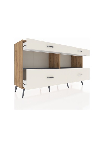Hyperion Konsol 2 Raflı 4 Çekmeceli 176x44x99 Çam-antrasit/aytaşı Atlas Çam/antrasıt - Atlas Çam Hyperion Konsol 2 Raflı 4 Çekmeceli 176x44x99 Çam-antrasit/aytaşı Atlas Çam/antrasıt - Atlas Çam