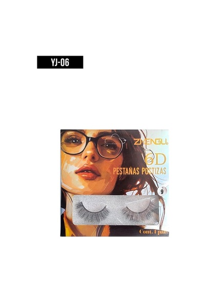 İthal Aksesuartakma Kirpik Yj-06 12'li Paket