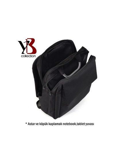 YB Collection 15.6 inch Notebook Sırt Çantası Siyah - 2024 AL3095