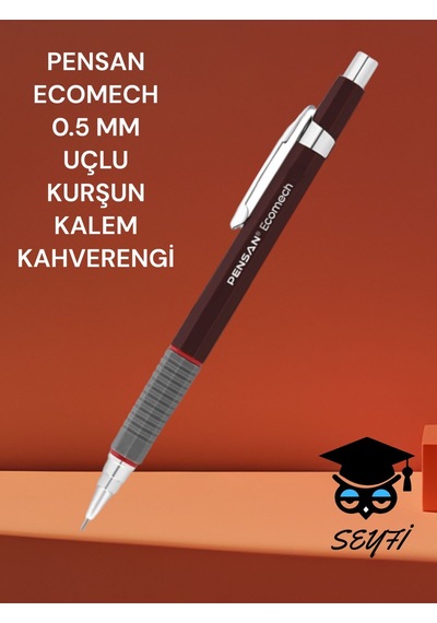 Ecomech 0.5 Mm Uçlu Kurşun Kalem Versatil Kalem Gri