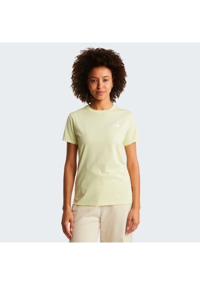 The North Face W Evolutıon Sımple Dome Slm Short Sleeve Kadın Tişört Nf0a8fx7g6o1 Limon