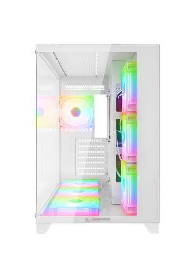 Rampage Arcturus 750w 80+ Beyaz 7 12cm Rgb Fan Oyuncu Bilgisayar Kasası