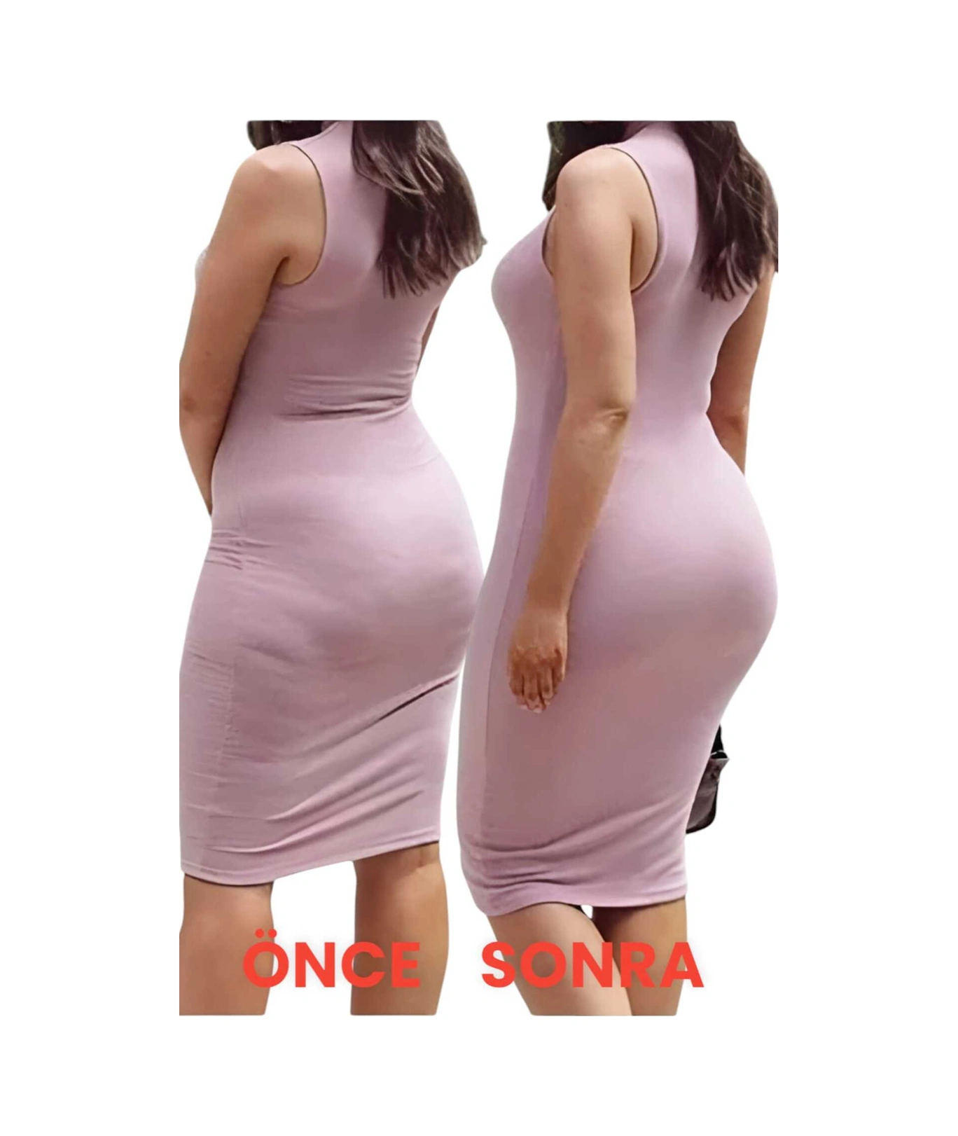 Tezzgelsin Kadın Toparlayıcı Dikişsiz Klasik Korse 2'li Set Siyah - Ten Rengi