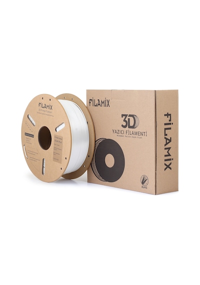 Filamix Silk Pla Beyaz Filament 1.75mm 1 Kg