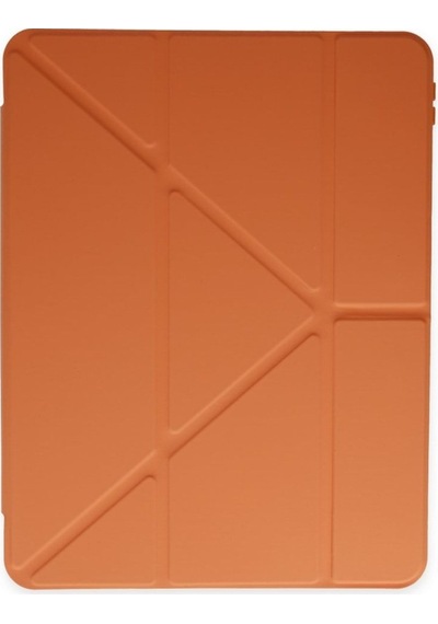 Apple Uyumlu iPad Pro 4. Nesil M2 2022 11 Inç Tablet Silikon Kılıf Origami Pencil Kılıf