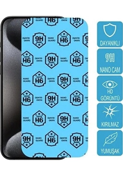 Samsung Galaxy S23 Fe İle Uyumlu Esnek Ekran Koruyucu 9h Blue Nano