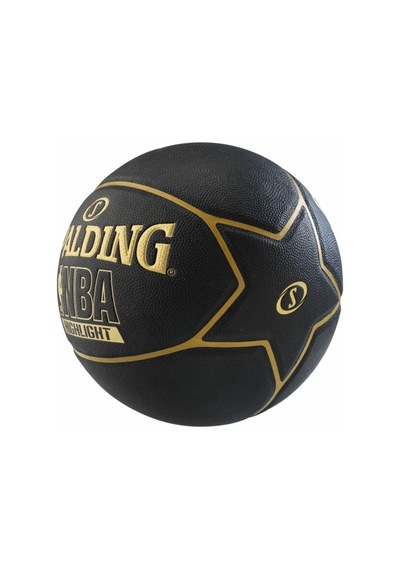 Spalding Highlight Black Gold 2021 Basket Topu