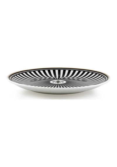 Zm Decor Siyah Aşk Tabak 23 Cm