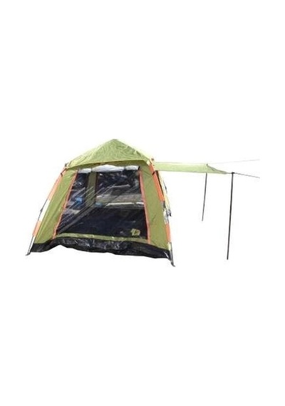 Premium Captain Kamp Çadırı 7310 Tenteli Kolay Kurulan 215x215x145cm Gezi Eşyası Cepli Çadır Standart
