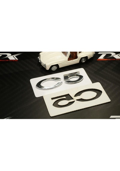 Citroen C5 2008-2017 Bagaj Krom Abs 3M 3D Yazı Logo Amblem