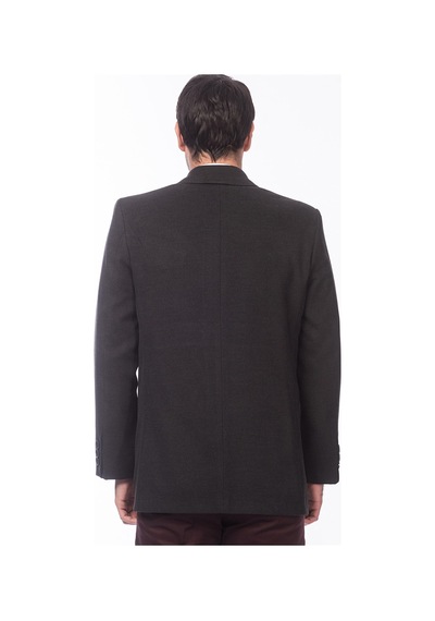 Plt8206 Dewberry Erkek Palto-Antrasit