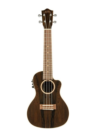 Lanikai Zr-cec Ziricote Elektro Ukulele Üst Segment - Egzotik Se