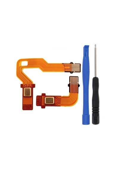 Ps5 V3 V4 V5 Mikrofon Flex Tornavida Ayırıcı Set Dualsense Bdm 030 040 050 Yedek Parça Beyaz