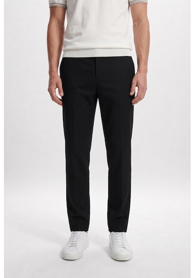 D'S Damat Ds Damat Comfort Fit Siyah Keten Karışımlı Chino Pantolon 6hc03ort01350 001