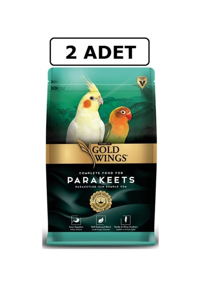 Gold Wings Premium Paraket 1 Kg X 2