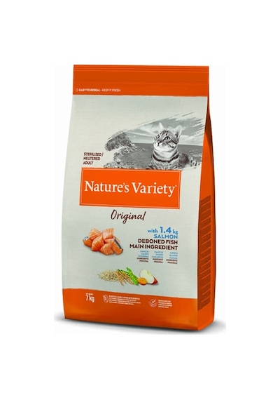 Nature's Variety Cat Sterilized Salmon 7 KG