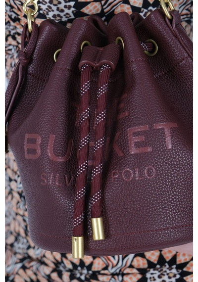 Silver Polo Sp1248 Kadın Omuz Çantası Mini Rolax Bordo-bordo