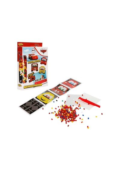 4in1nessiworld Cars Pixel Pixel Boncuk Aktivite Ve Oyuncak Seti