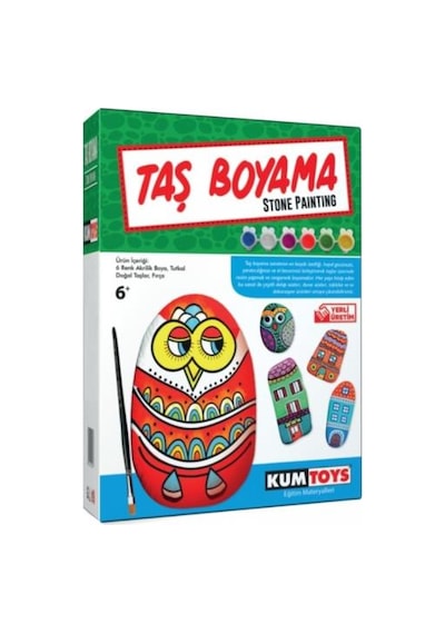 Kumtoys Taş Boyama Etkinlik Seti 5307