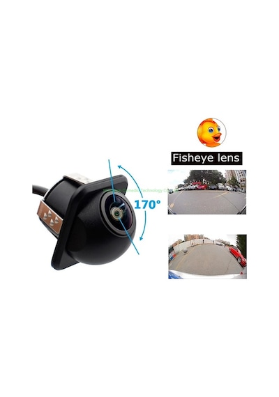Kamera Plakalık Oto Geri Görüş Hd Pal Ntsc Pilaka Balık Göz