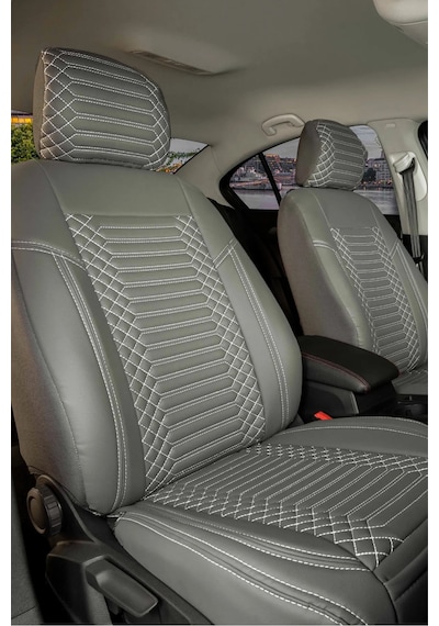 Kia Ceed Eski Lüx Full Deri Oto Koltuk Kılıfı Ön Arka Takım Exclusive Füme