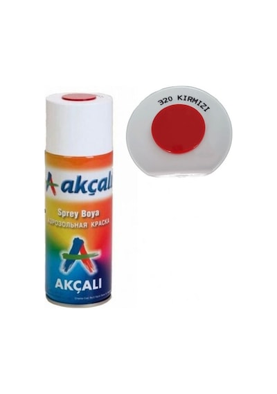 Akçalı Sprey Boya 400 ML 320  Kırmızı