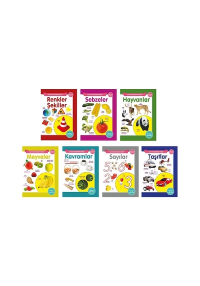 Ilk Bilgilerim Dizisi 7 Kitap Set Ciltli
