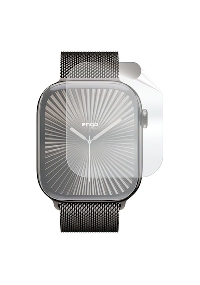 Apple Uyumlu  Watch 10 46mm Ekran Koruyucu Şeffaf Tpu Film 2 Adet