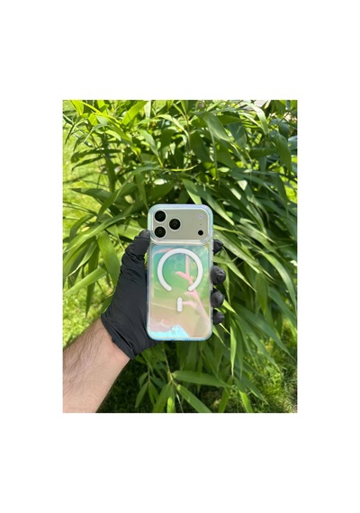 Premium Açık Hologram Kılıf Çok Renkli - 924124392 Çok Renkli