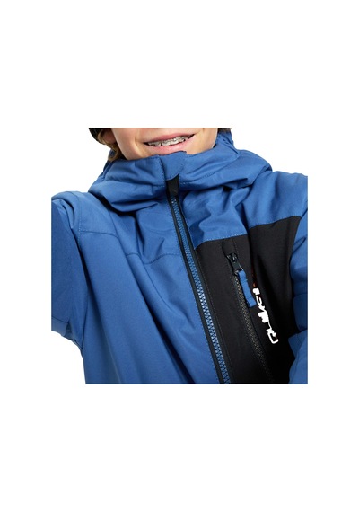 Quıksılver Quiksilver Side Hit Solid Youth Jk Erkek Çocuk Mavi Snowboard Ceketi 6803 İndigo