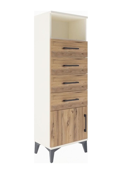 Arges Dolap Tek Raflı 4 Çekmeceli Tek Kapaklı 44x30x134 Aytaşı-çam Aytası Arges Dolap Tek Raflı 4 Çekmeceli Tek Kapaklı 44x30x134 Aytaşı-çam Aytası