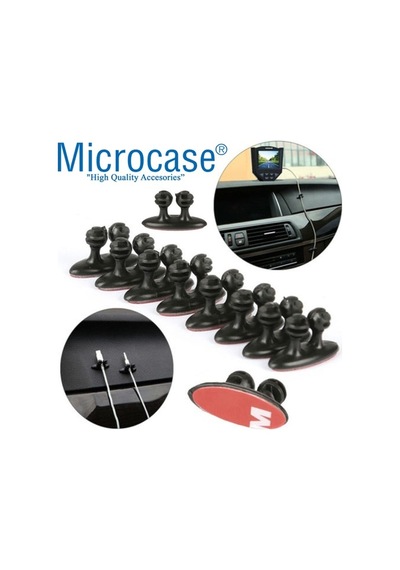 8In1 Cable Clip Araç Içi Kablo Tutucu Ve Kablo Toparlayıcı Klips