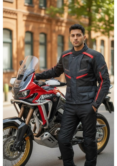 Atlas Motosiklet.montu ..4 Mevsim Ce Level 1 Korumalı.m1