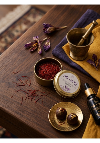 Nik Rang 2 Gr Premium %100 Saf İran Safranı Süper Negin Kalite 2 Gr Katkısız, Doğal Renk Ve Aroma