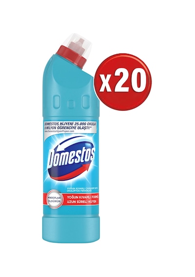 Domestos Çamaşır Suyu Yoğun KıvamlıOkaliptüs Ferahlığı 20 x 750 ML